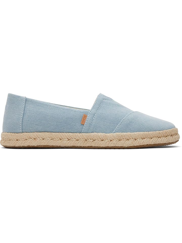 TOMS Espadrilles in Hellblau günstig kaufen