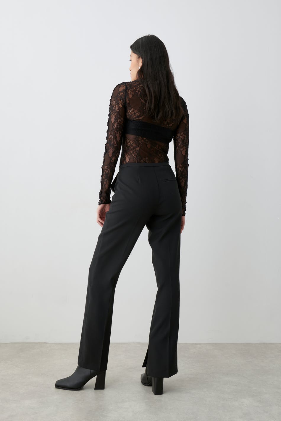Jane mid waist trousers