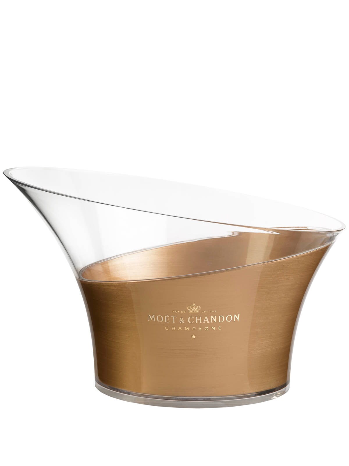 Moët & Chandon Goldener Magnum Champagner Kühler