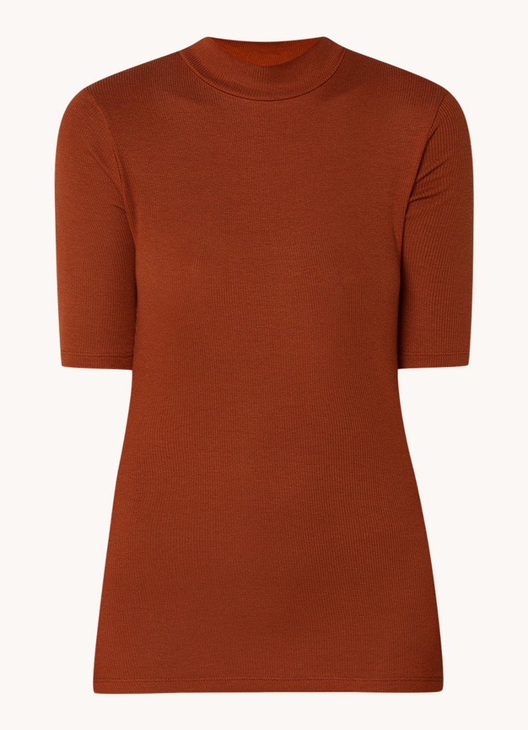 T-shirt a coste Modström Krown