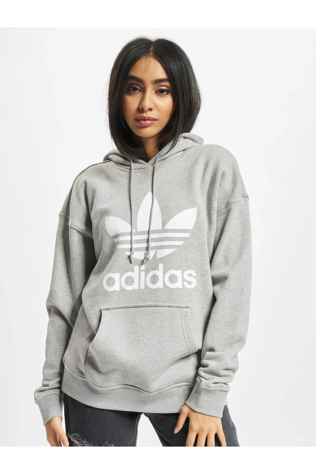 adidas  Sweatshirt - Grau - Regular Fit