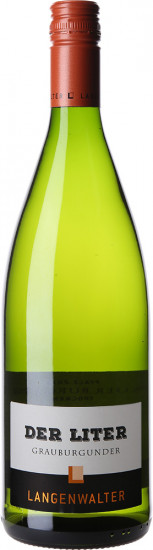 2022 Der Liter Grauburgunder trocken 1L - Weingut Langenwalter