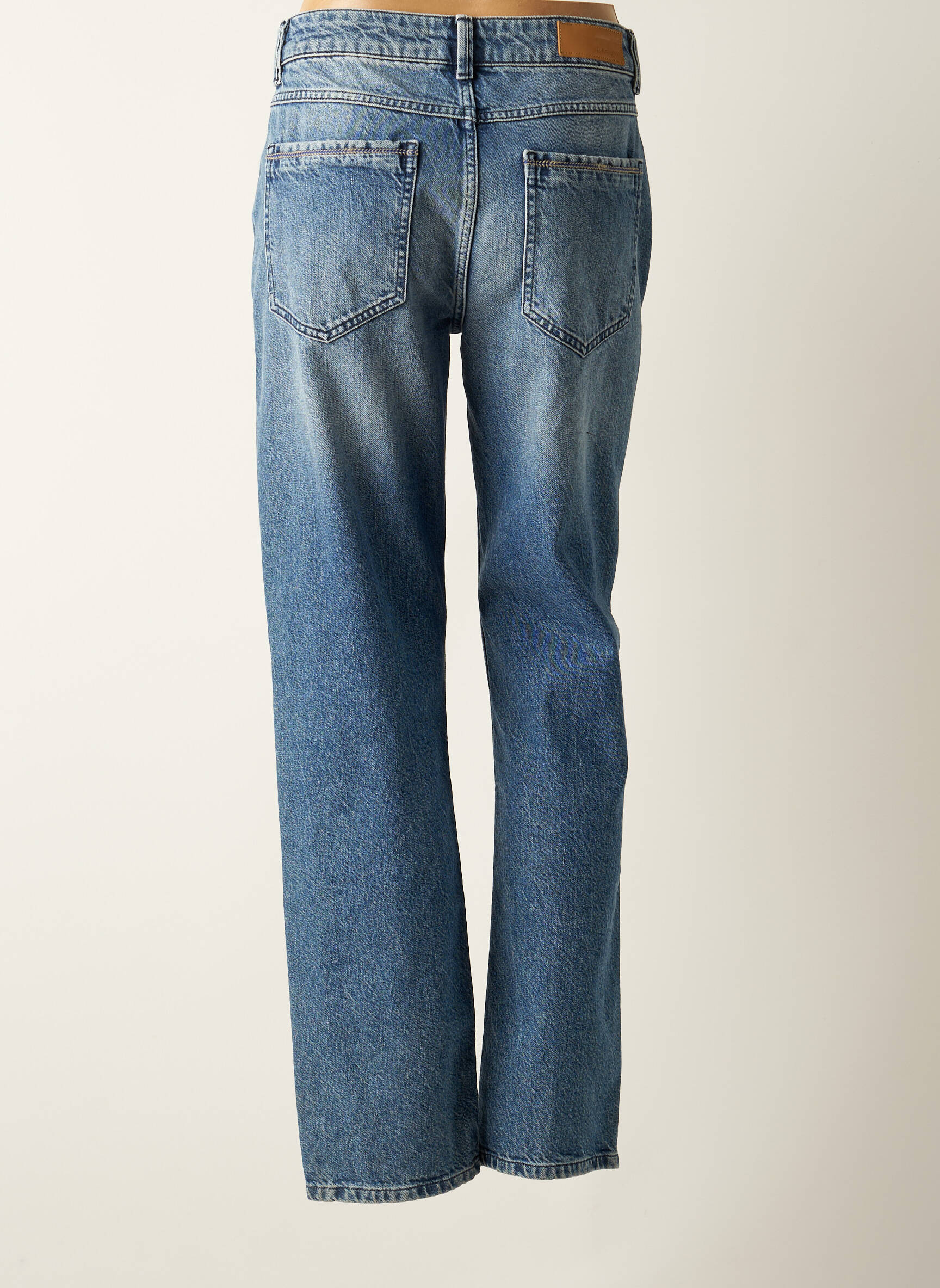 Mexx Jeans Coupe Droite Femme couleur bleu