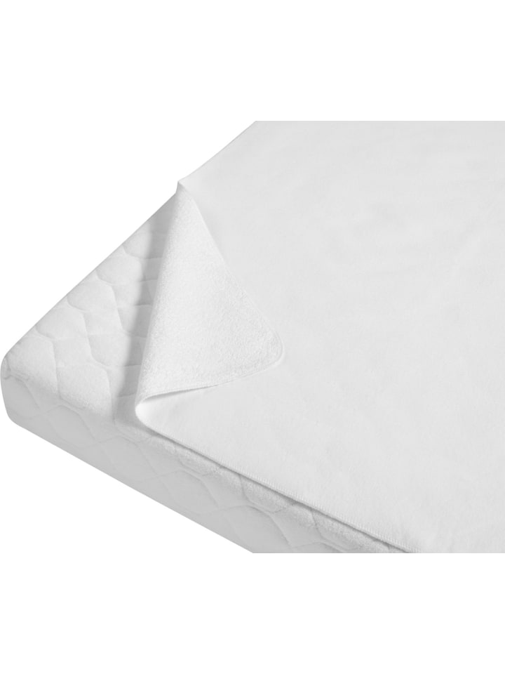 Playshoes Molton/Frottee-Betteinlage 50x70 cm in weiß günstig kaufen 50 x 70 cm