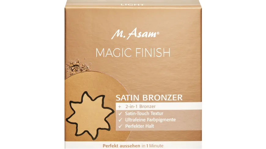 M. Asam® MAGIC FINISH Satin Bronzer 6.5 g d29968 - gold/hazel