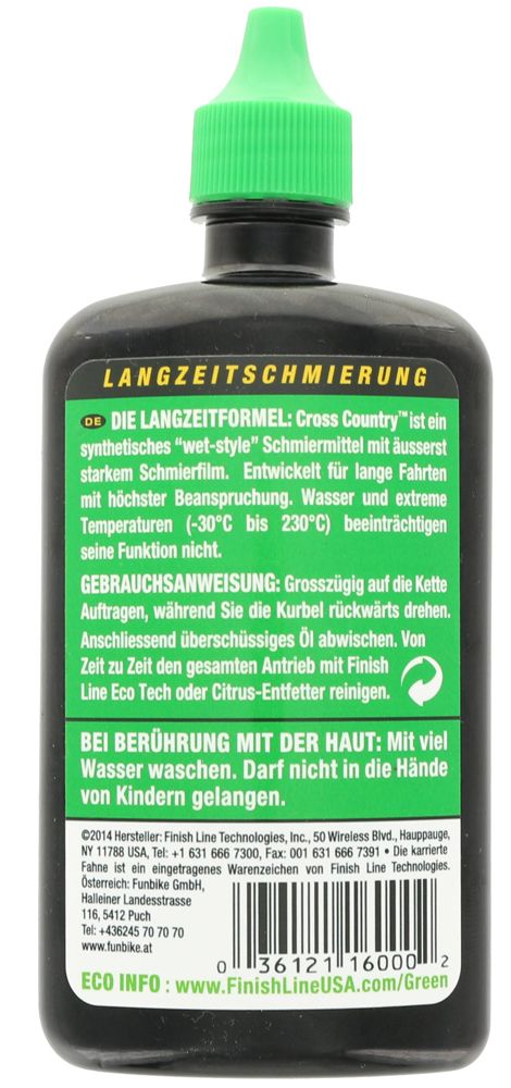 Finish Line Cross Country Kettenöl kaufen | Bike-Discount