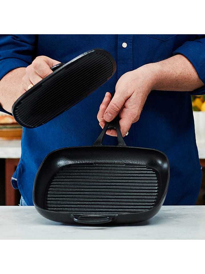 Tefal Grilldeckel in Schwarz - (L)22 x (B)22 cm günstig kaufen onesize