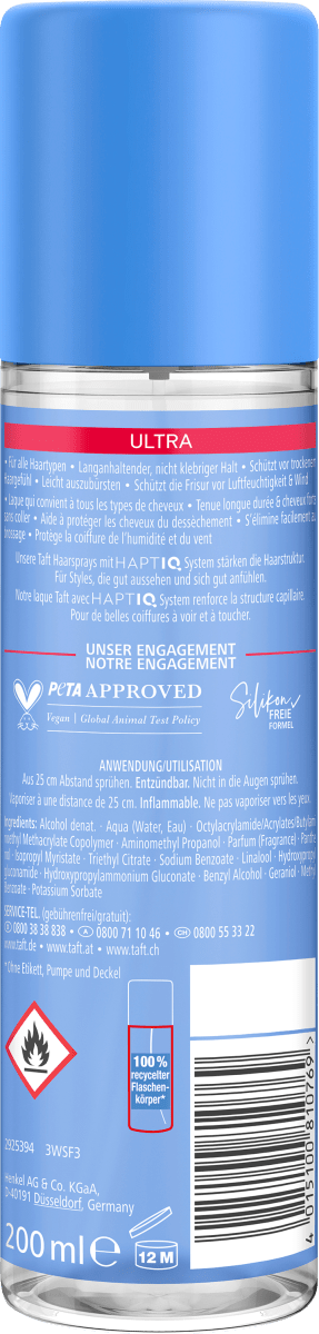 Haarlack ULTRA Halt 4, 200 ml