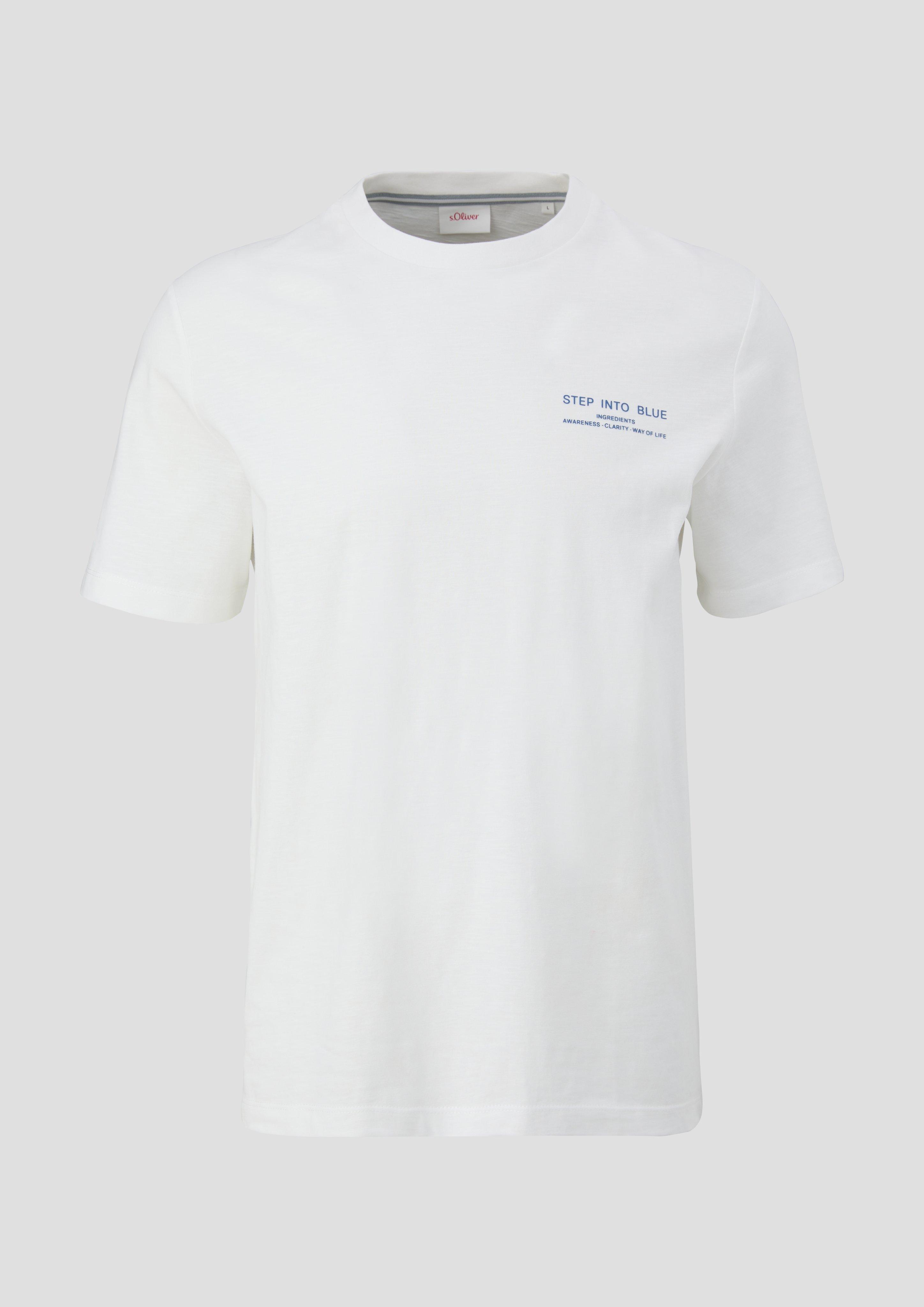 T-Shirt mit Rundhalsausschnitt  2143918-01D3