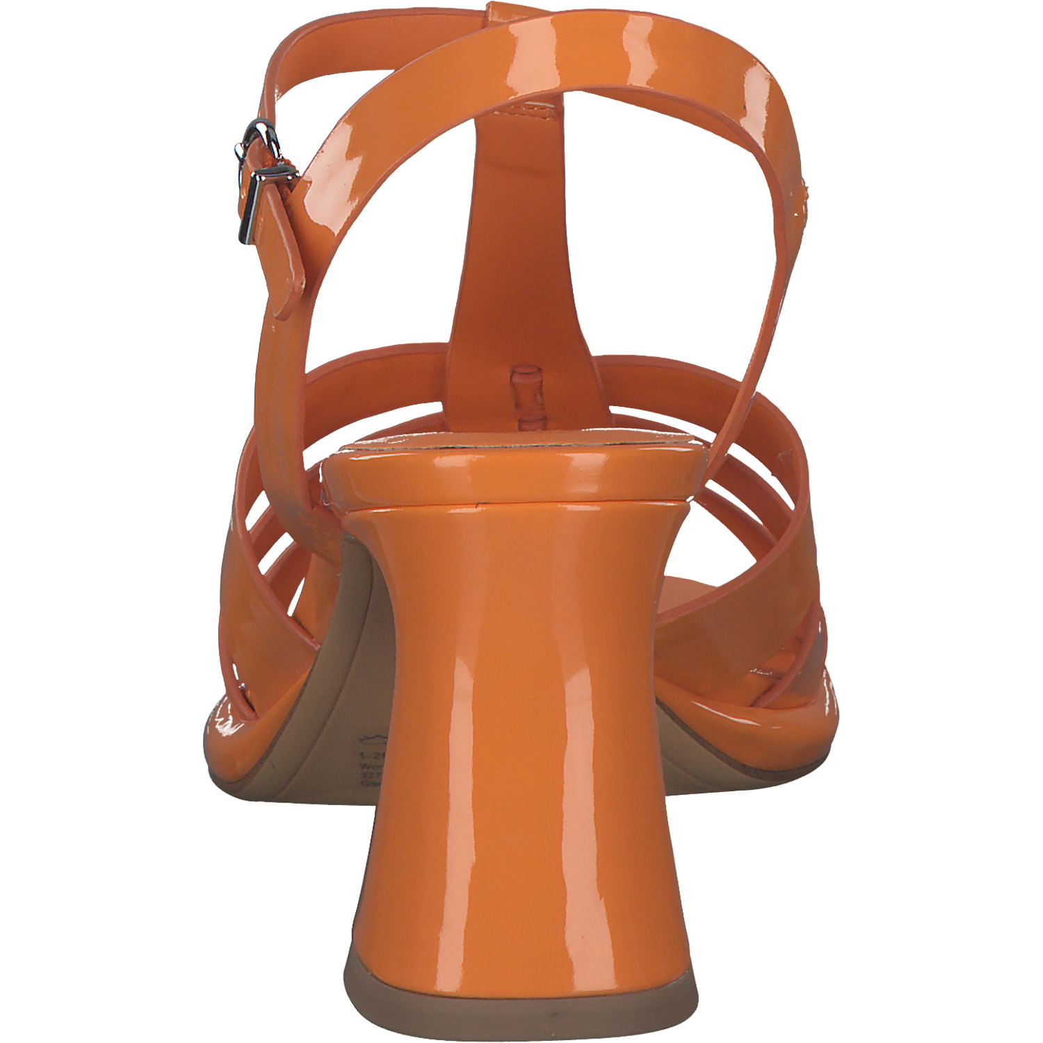 Tamaris 28031, Plateau-Sandaletten, Damen, ORANGE PATENT
