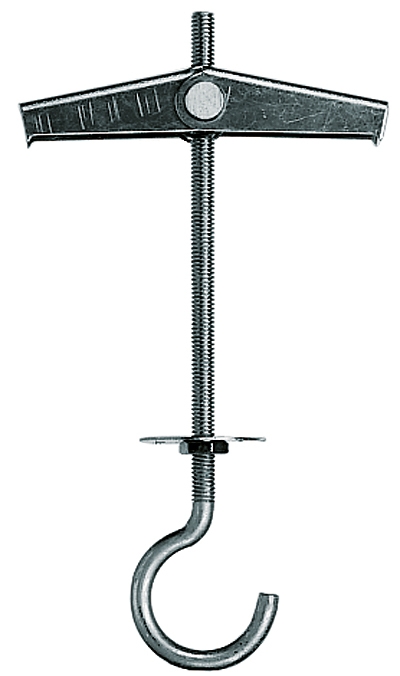 Fischer 80184 Knebelverschluss KDH 4 mit Haken, 25 Stück