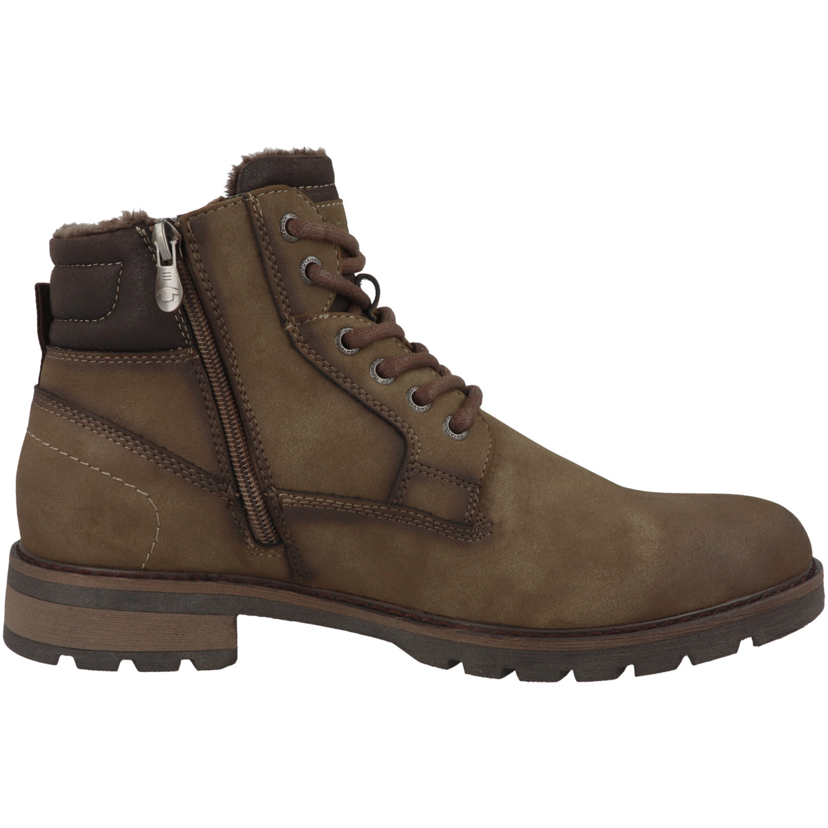 Tom Tailor 4280150003 Schnürboots braun