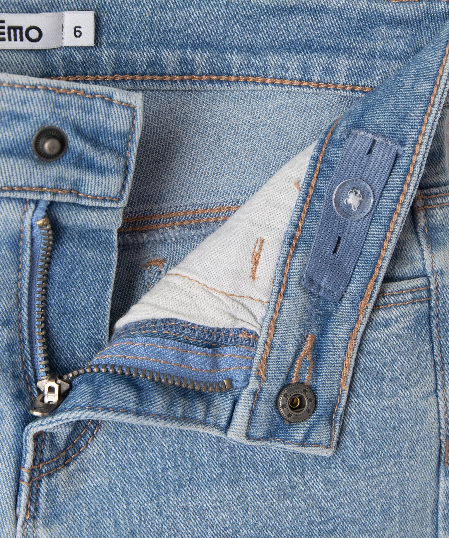 Jean délavé coupe Bootcut fille bleach | GEMO