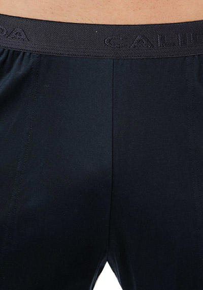 CALIDA, Pyjama, Mikorfaser Compostable, grau-blau