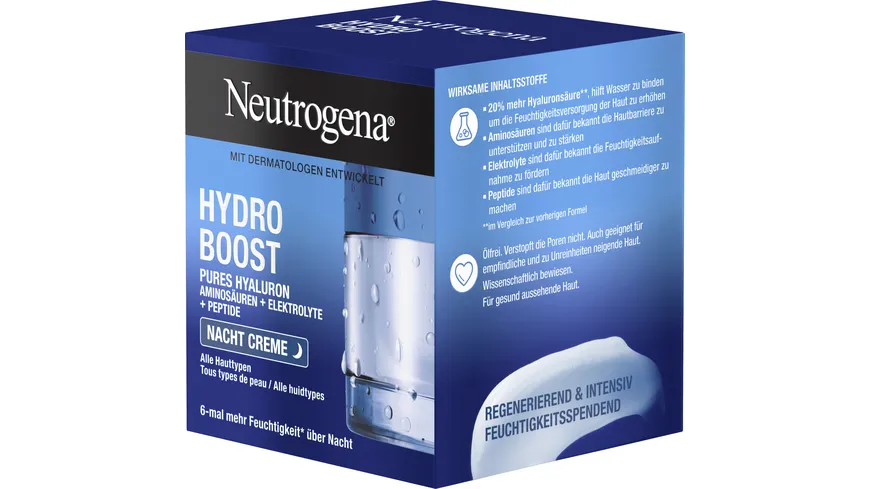 Neutrogena Hydro Boost Nacht Creme 50 ml