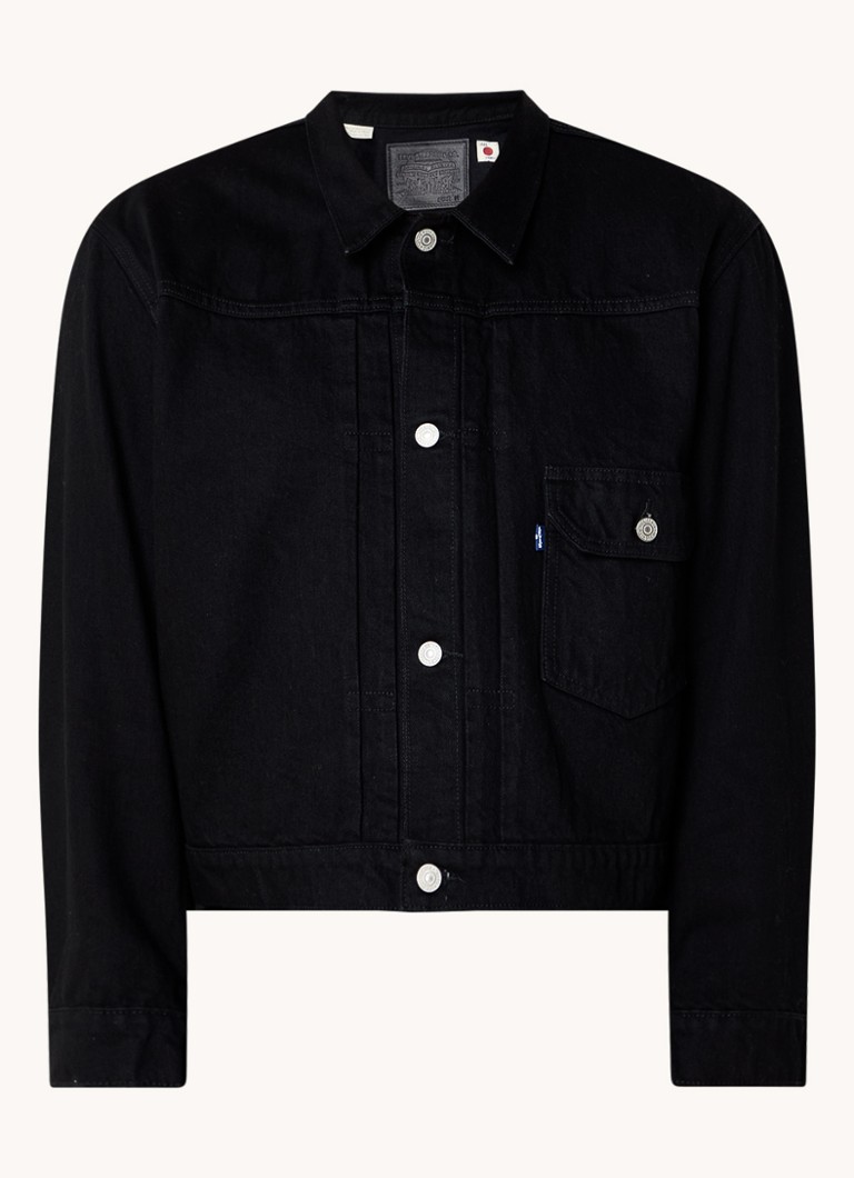 Jaqueta jeans Levi's com bolso de aba