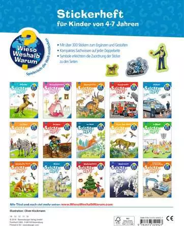 Ravensburger Wieso? Weshalb? Warum? Stickerheft: Polizei