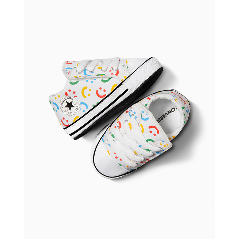 Converse Chuck Taylor All Star Cribster Easy On Doodles A06353C / weiss
