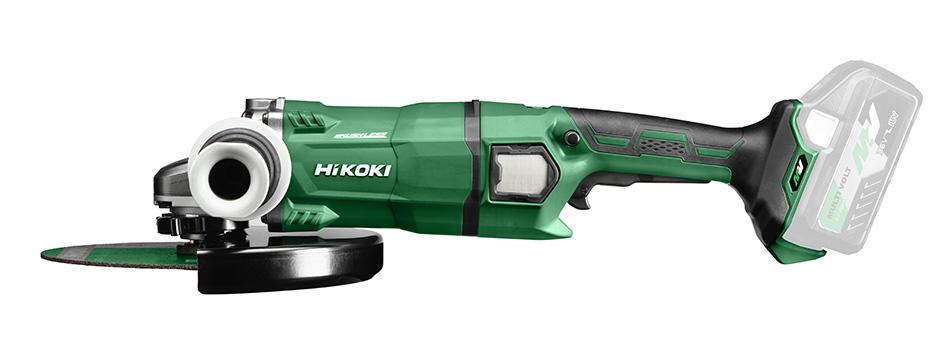 Meuleuse d'angle sans fil multivoltage HiKOKI G3623DAW4Z 230 mm 36 V (batteries et chargeur non inclus)
