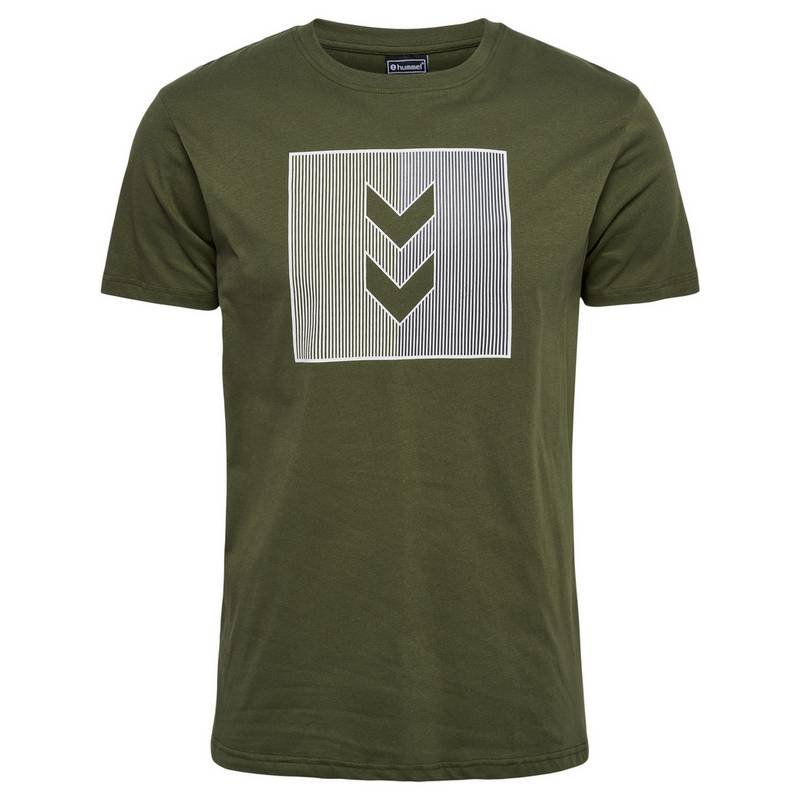 hummel hmlACTIVE STRIPE CO TEE S/S T-Shirt Herren