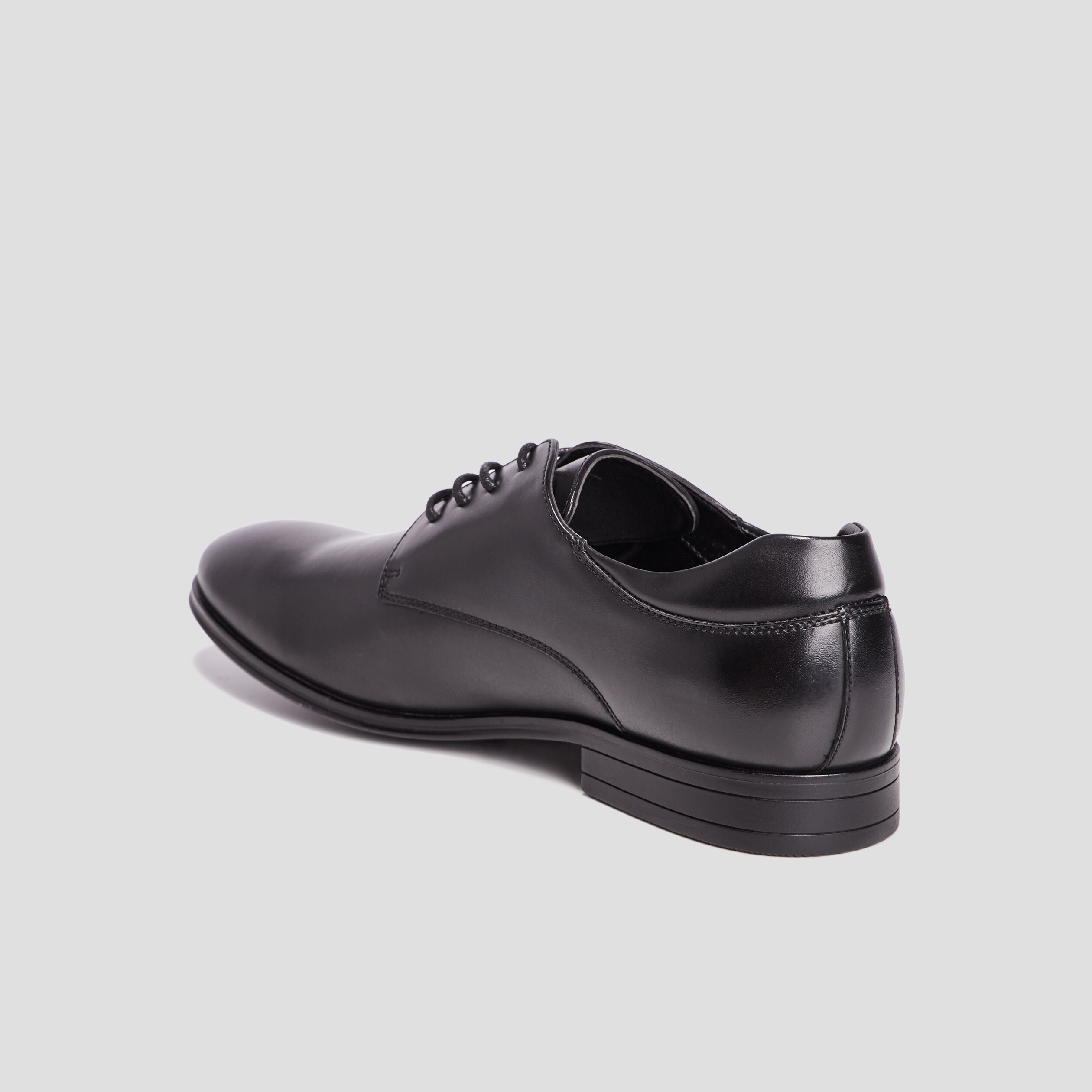 Derbies lacées noir homme | La Halle
