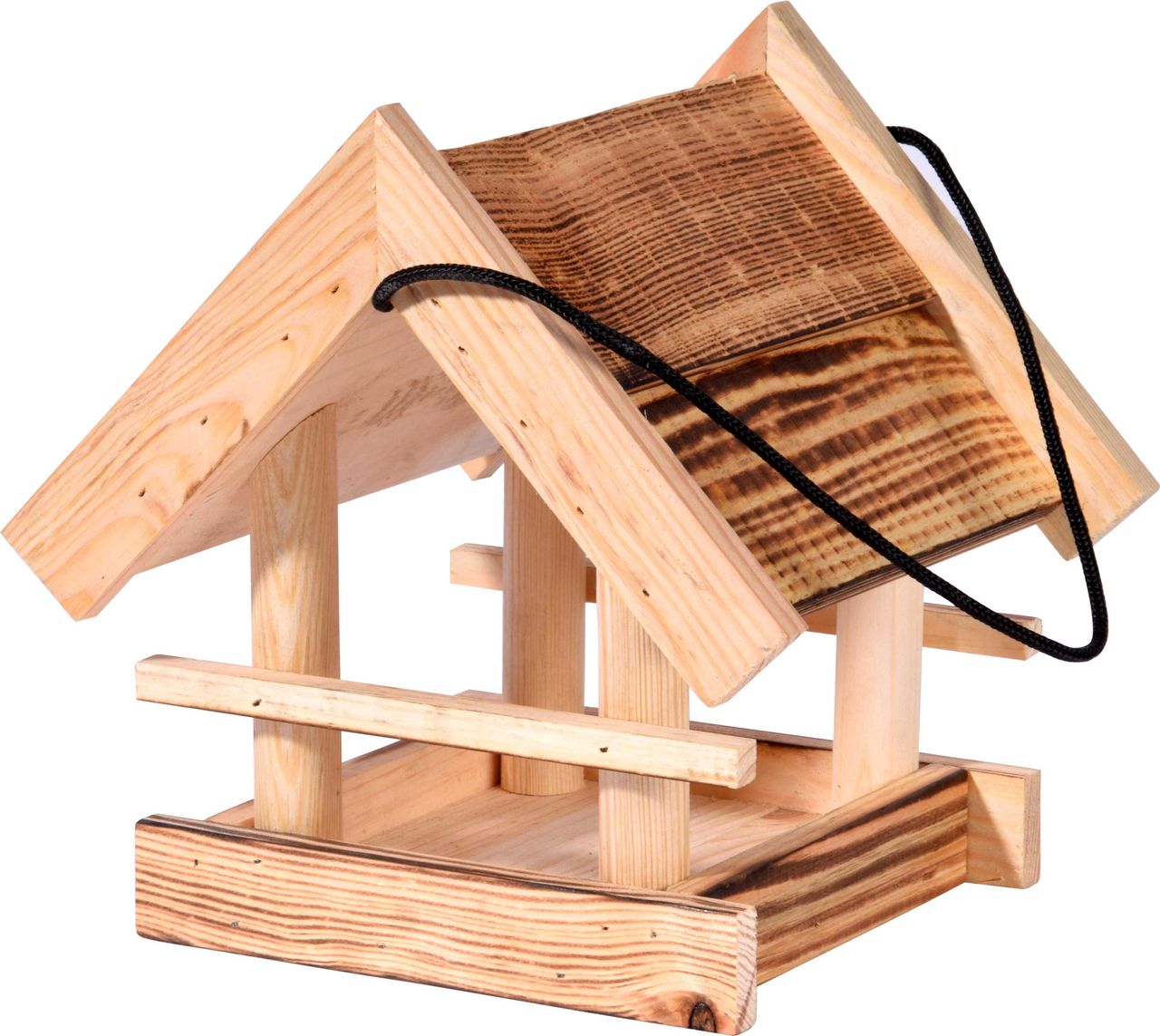 dobar Vogelfutterhaus geflammt