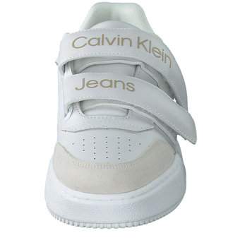 Calvin Klein Chunky Cupsole Velcro in weiß