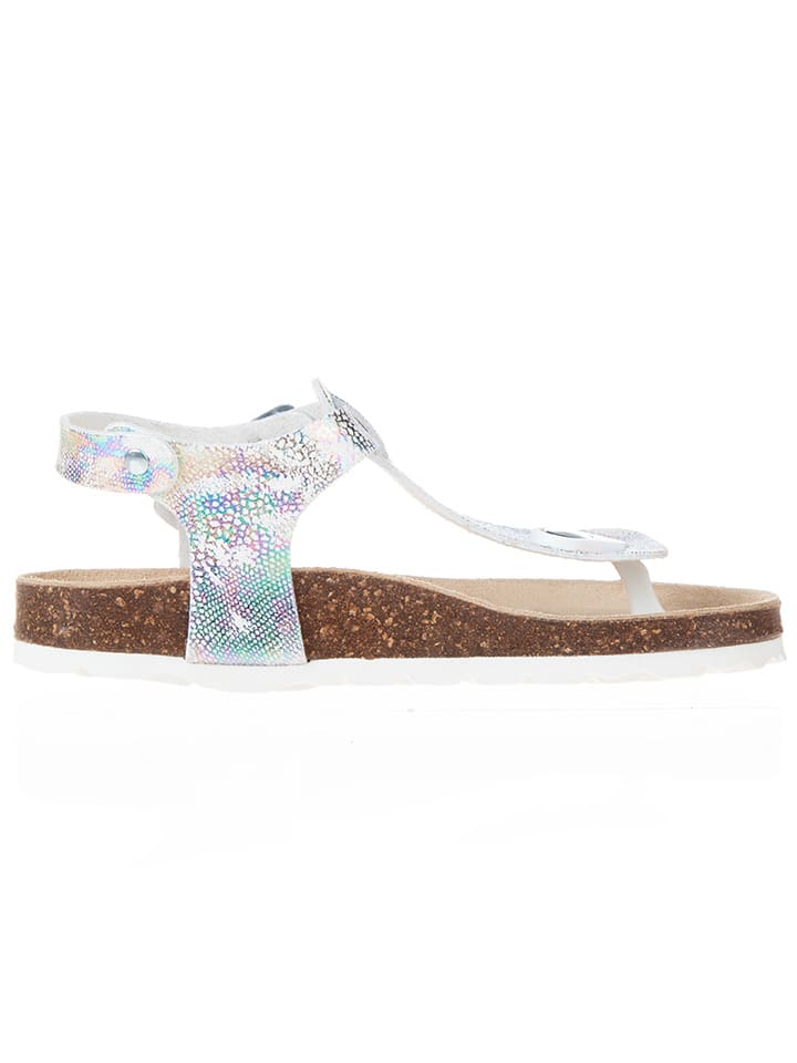 BIO PINGÜIN Sandalen in Silber günstig kaufen