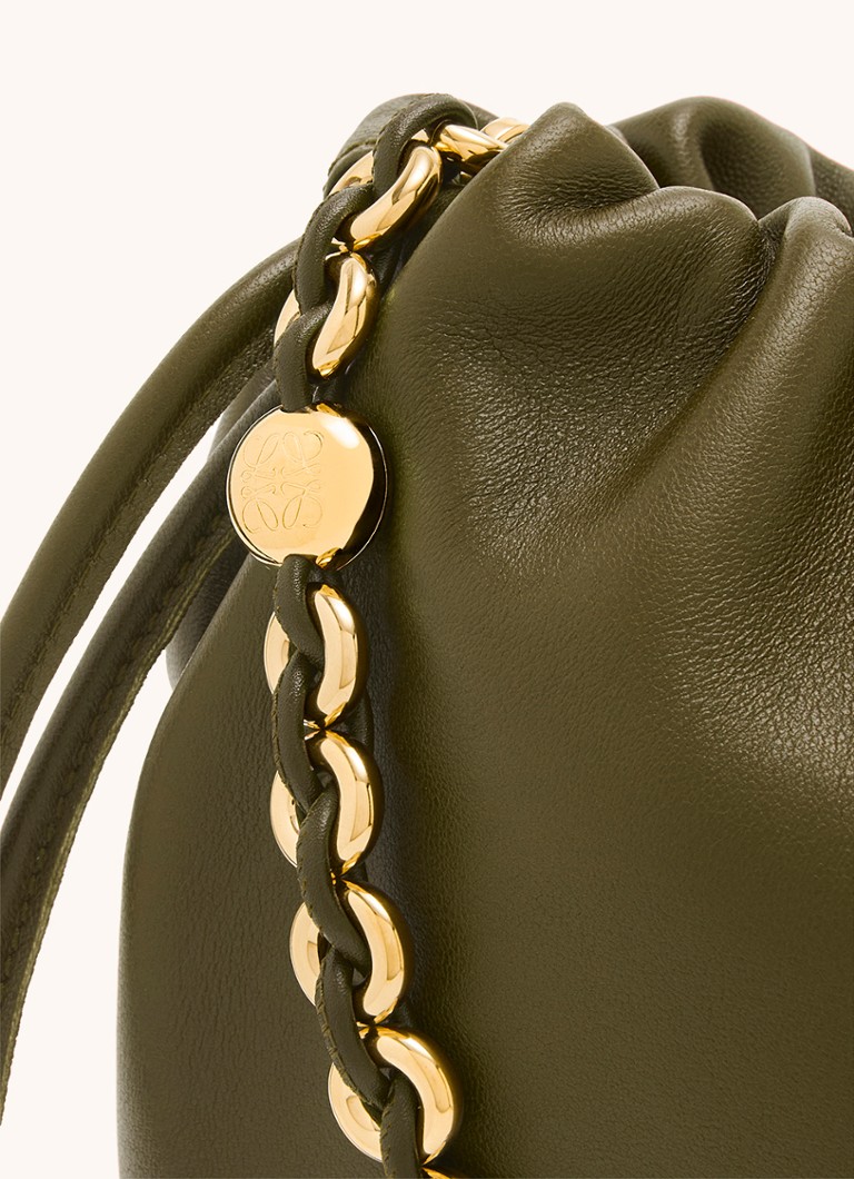 LOEWE Flamenco Purse Bucket crossbody bag made of lambskin