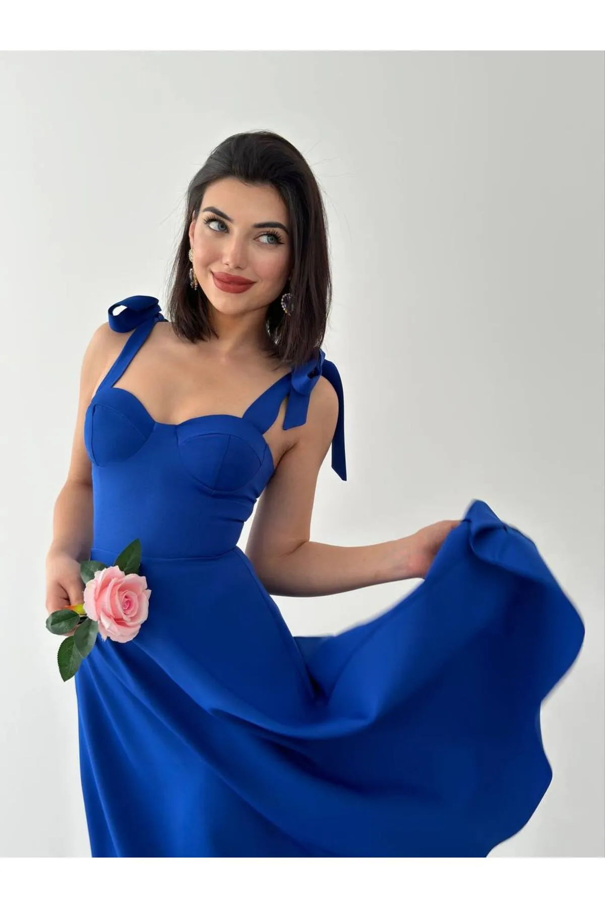 SONREİR  Kleid - Dunkelblau - A-Linie