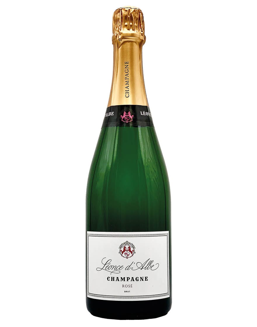 Champagne AOC Rosé Léonce d'Albe 0,75 ℓ