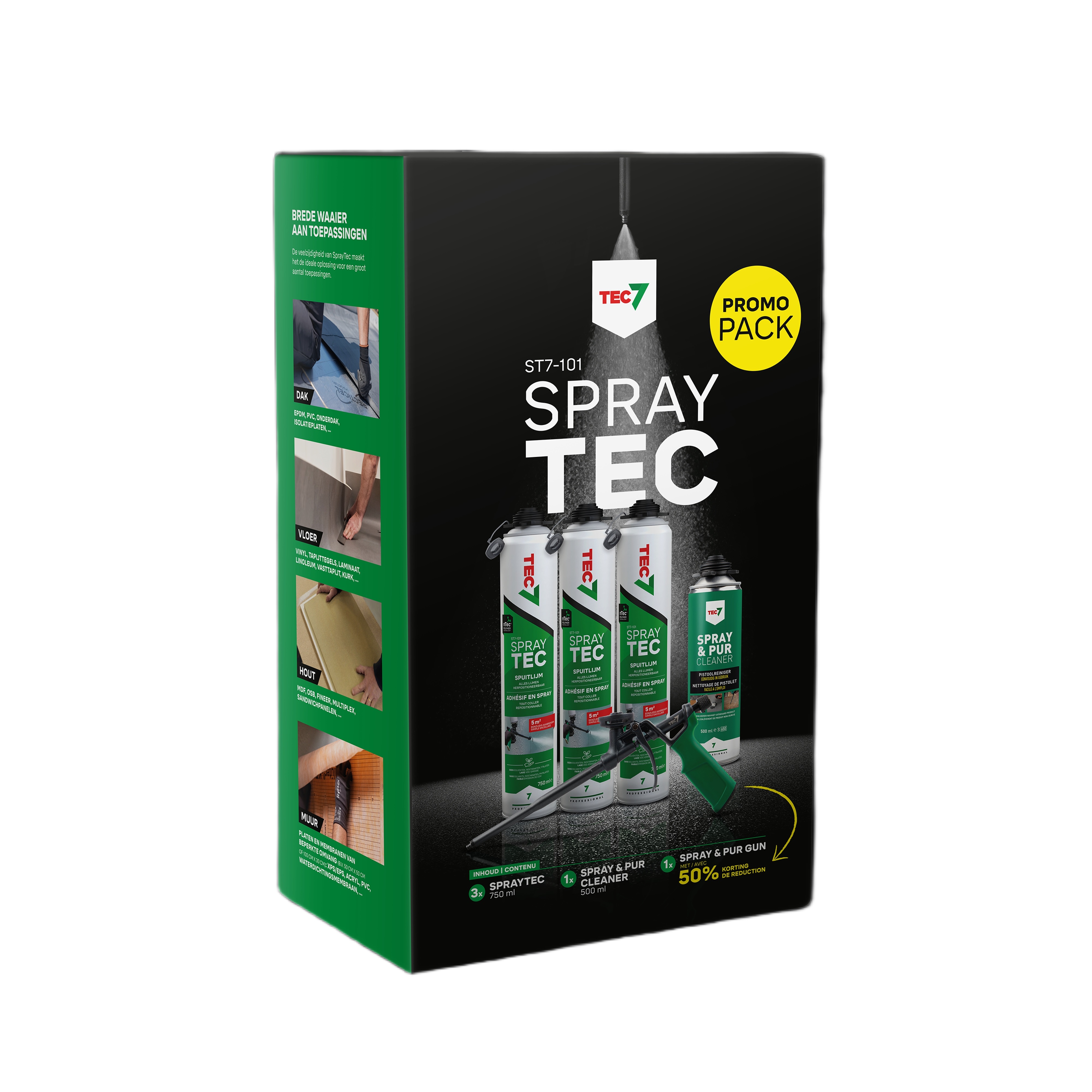 TEC7 530999000 ST7-101 Kit de pornire SprayTec Adeziv polimeric spray