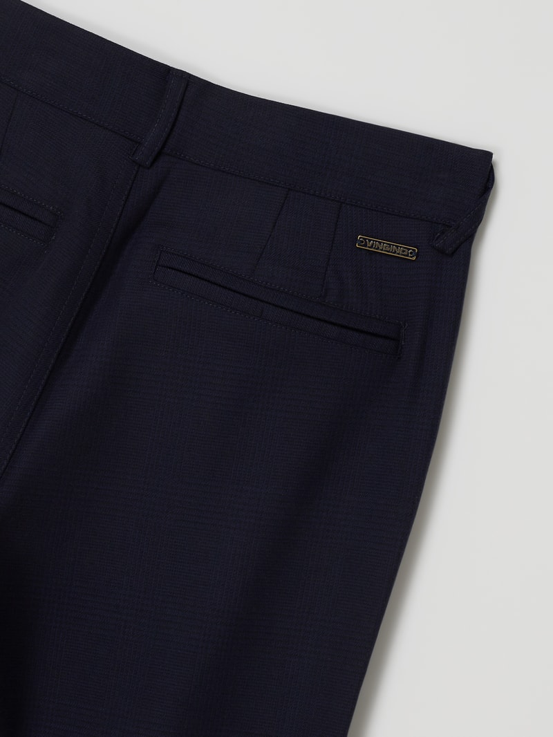 Chino mit Stretch-Anteil Modell 'Sadi' in dunkelblau