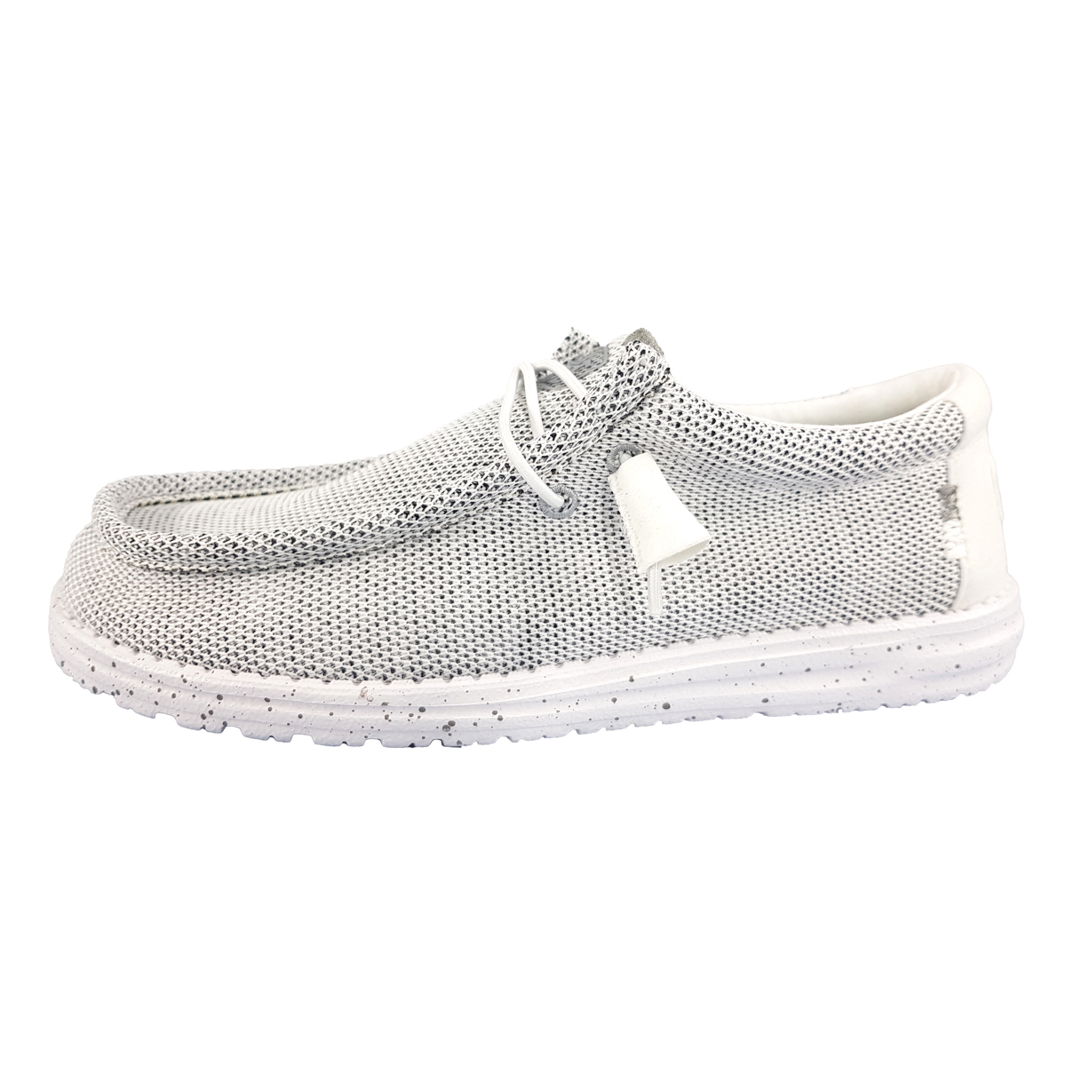 Hey Dude Wally Sox 40019-1KA Grau Stone White
