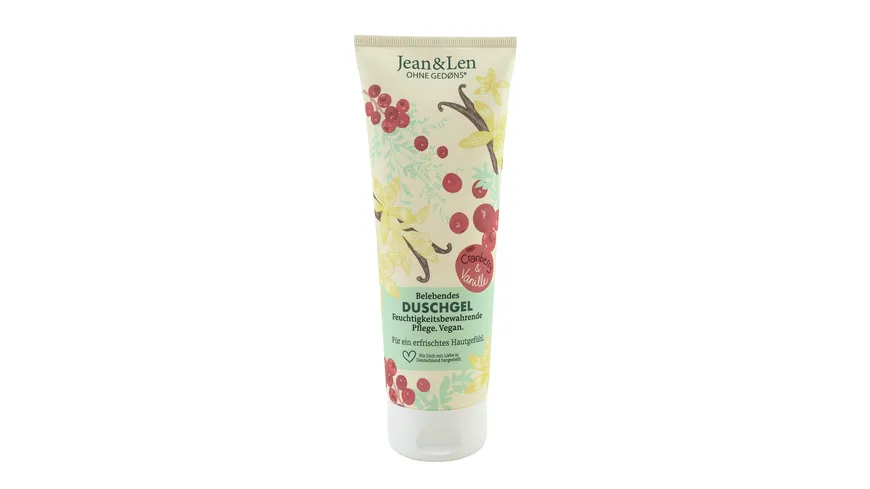 Jean&Len Duschgel Cranberry Vanille 250 ml