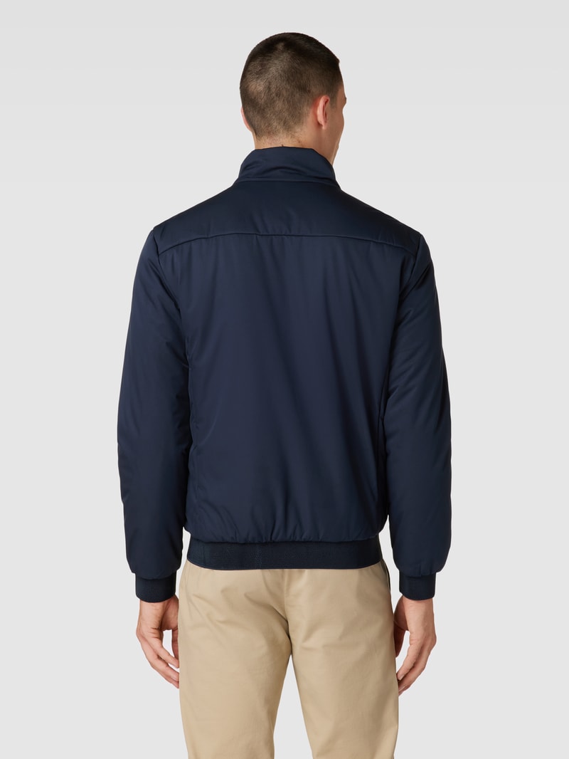 Bomberjacke mit Zweiwege-Reißverschluss in marineblau