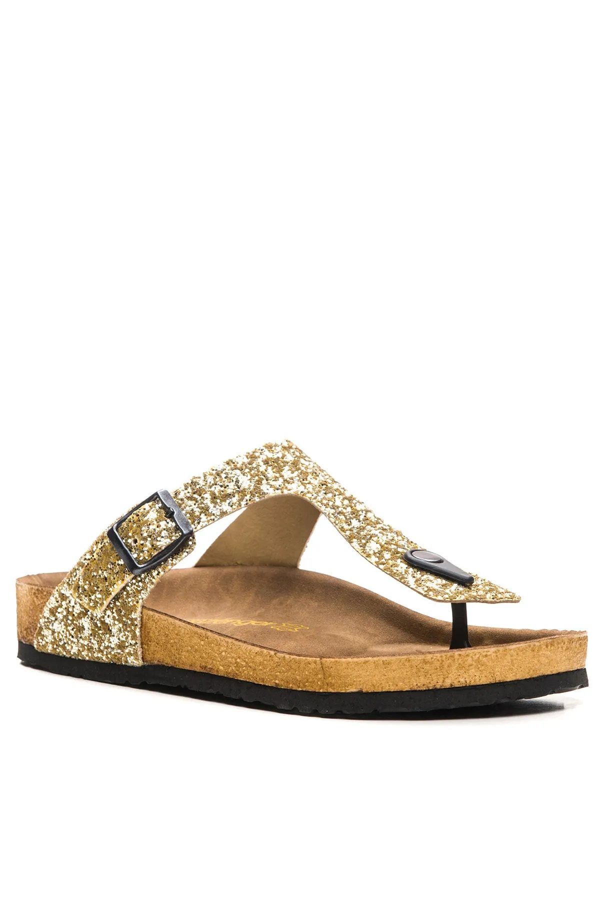 Slazenger  Luke Damen Hausschuhe Gold Glitzer