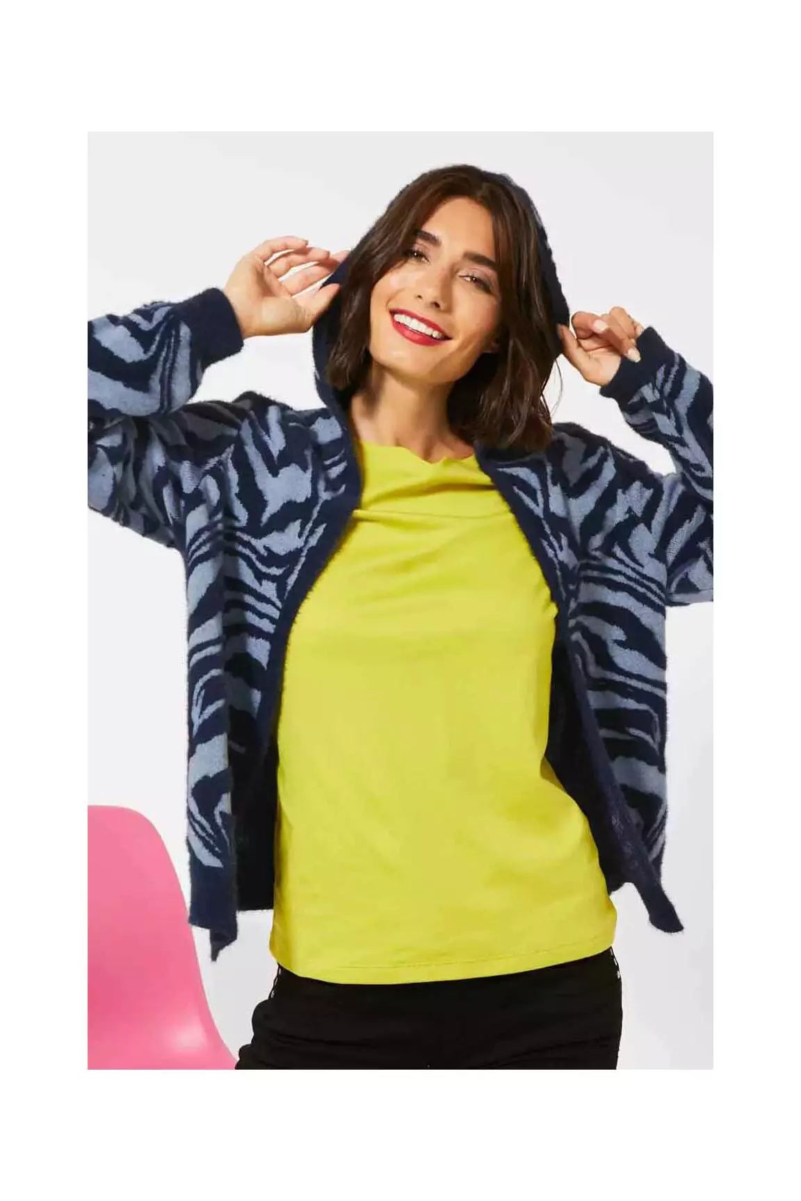 Street One Cardigans Femme couleur bleu