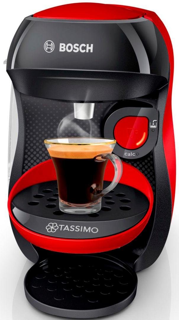 TASSIMO Kapselmaschine HAPPY TAS1003, 1400 W, vollautomatisch, geeignet für alle Tassen, platzsparend