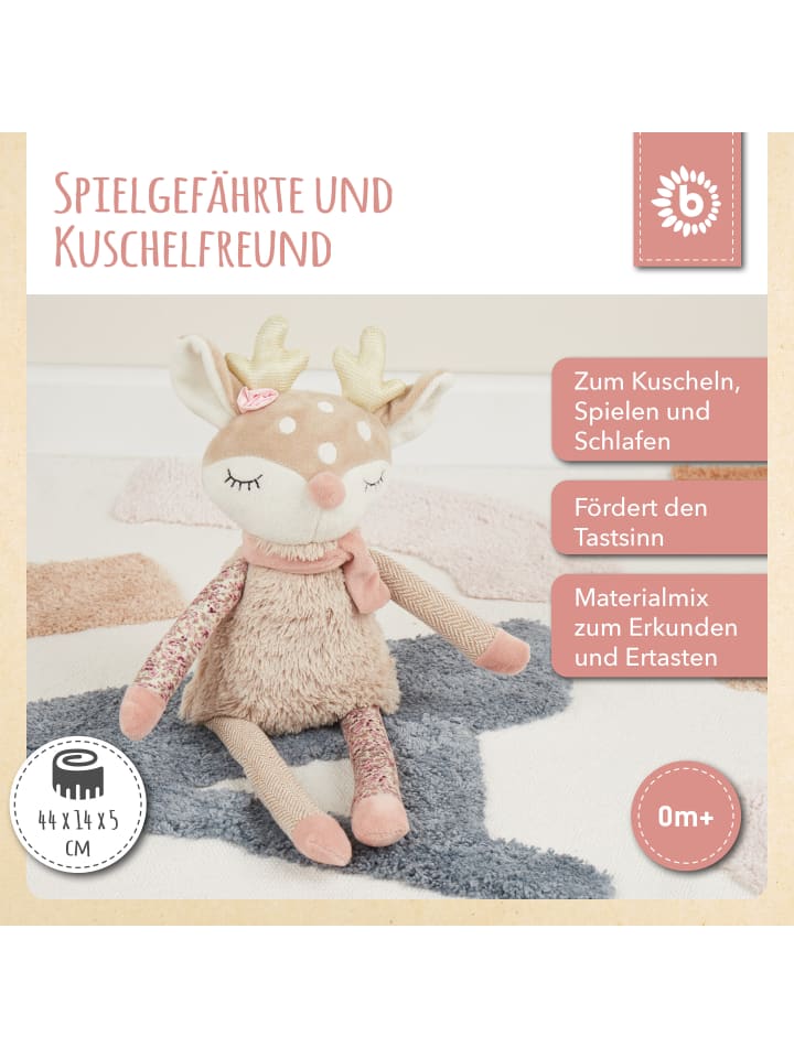 Bieco Spielwaren Kuscheltier Großes Reh - ab Geburt in Beige günstig kaufen onesize