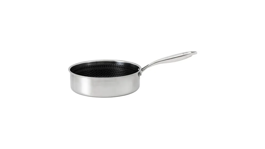 HENSSLERS Edelstahl-Schmorpfanne Ø 26cm