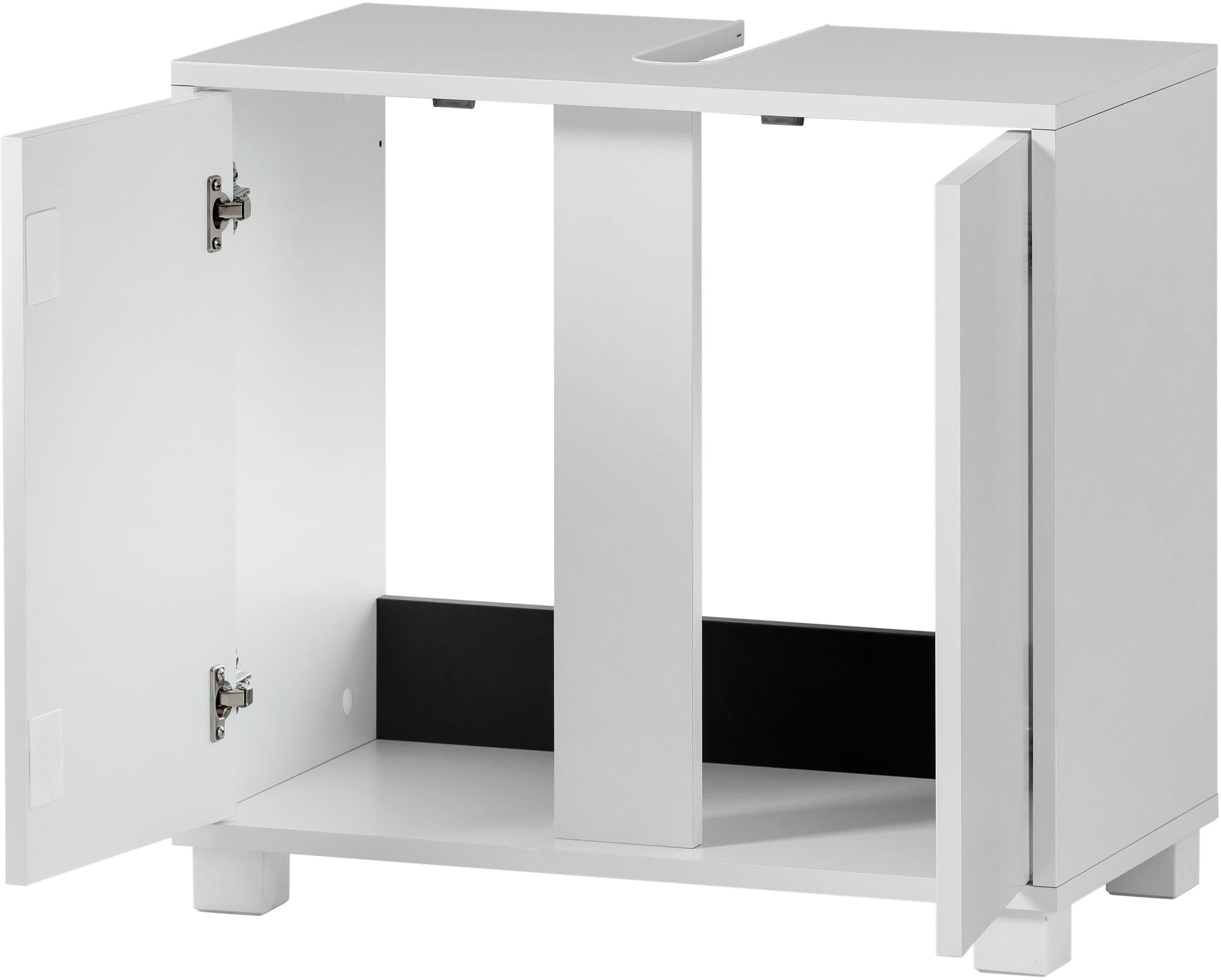 INOSIGN Badmöbel-Set Dex, (3-St), bestehend aus Waschbeckenunterschrank, Hochschrank, Spiegelschrank