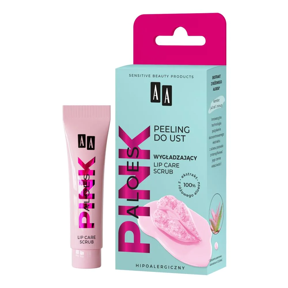 AA Aloe Pink Smoothing Lip Scrub