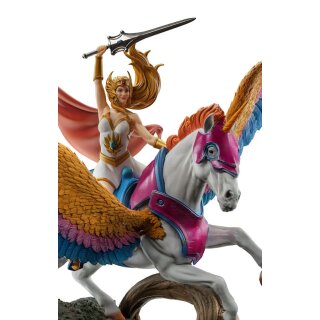 Masters of the Universe BDS Art Scale Statue - She-Ra and Swiftwind