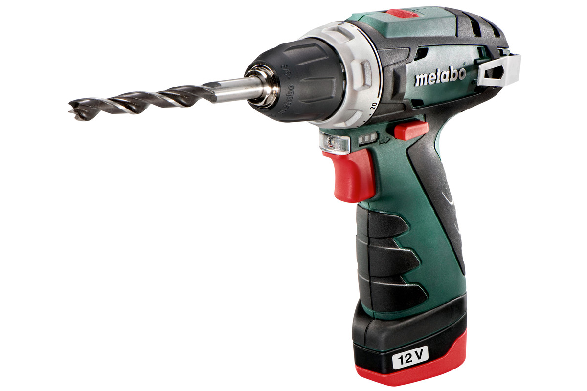 Metabo Akku-Bohrschrauber PowerMaxx BS 12V 1x2Ah Li-Power   LC 40