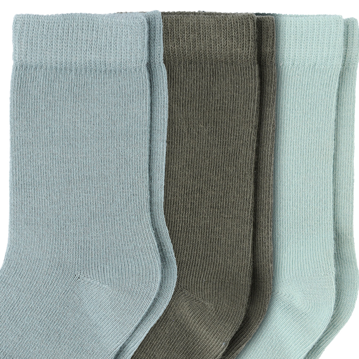 3 Paar Baby Socken unifarben