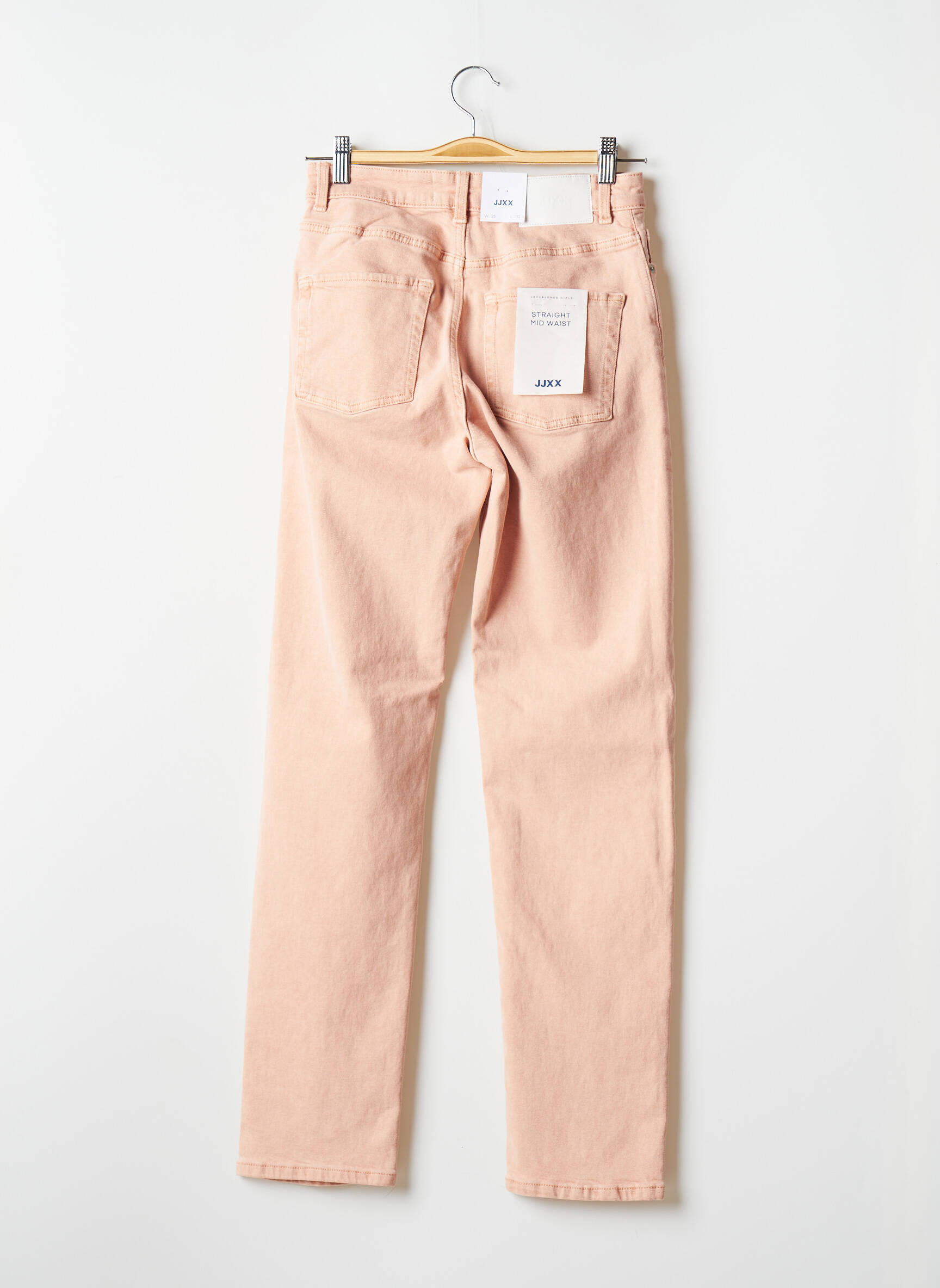 Jjxx Jeans Coupe Droite Femme couleur orange