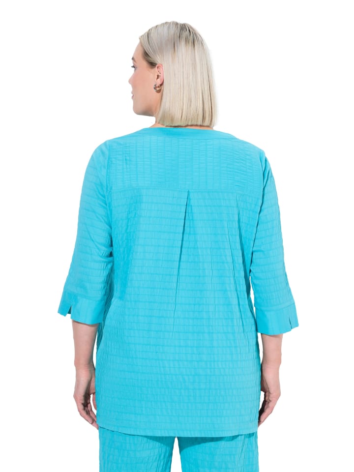 Ulla Popken Tunika in tiefes aqua günstig kaufen