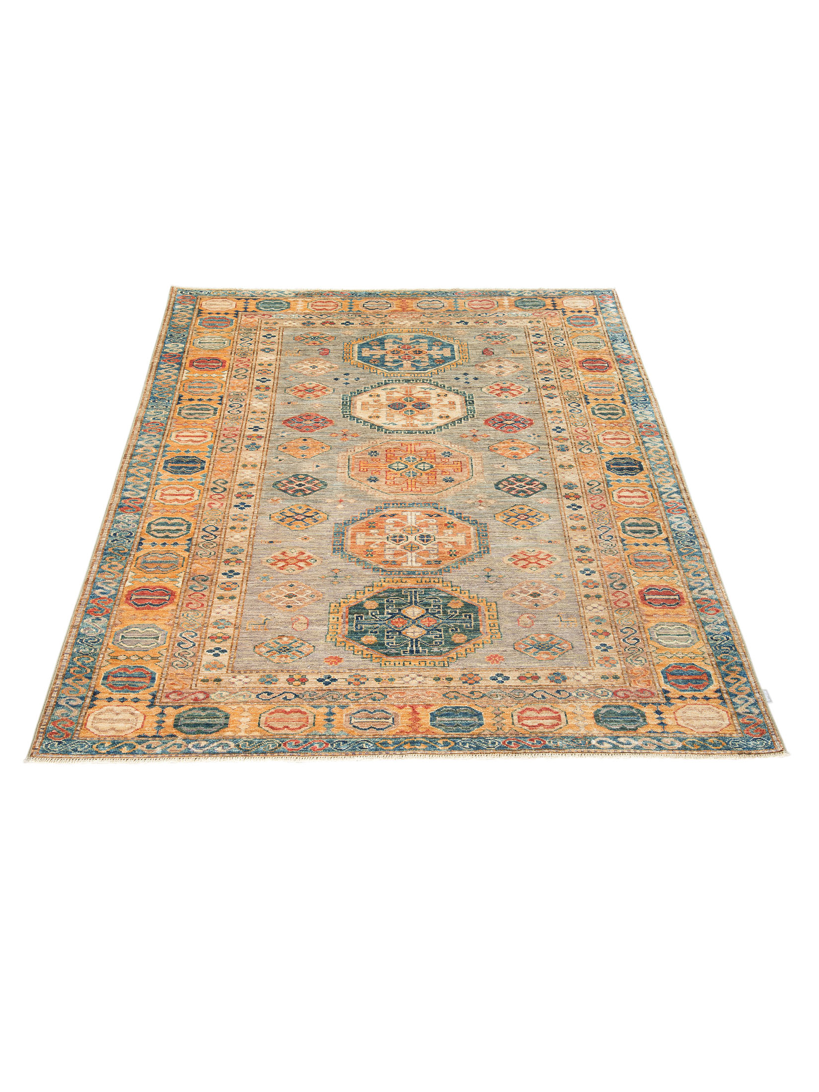 Kazak Ghazni ca. 150 x 207 cm, Unikat / Einzelstück