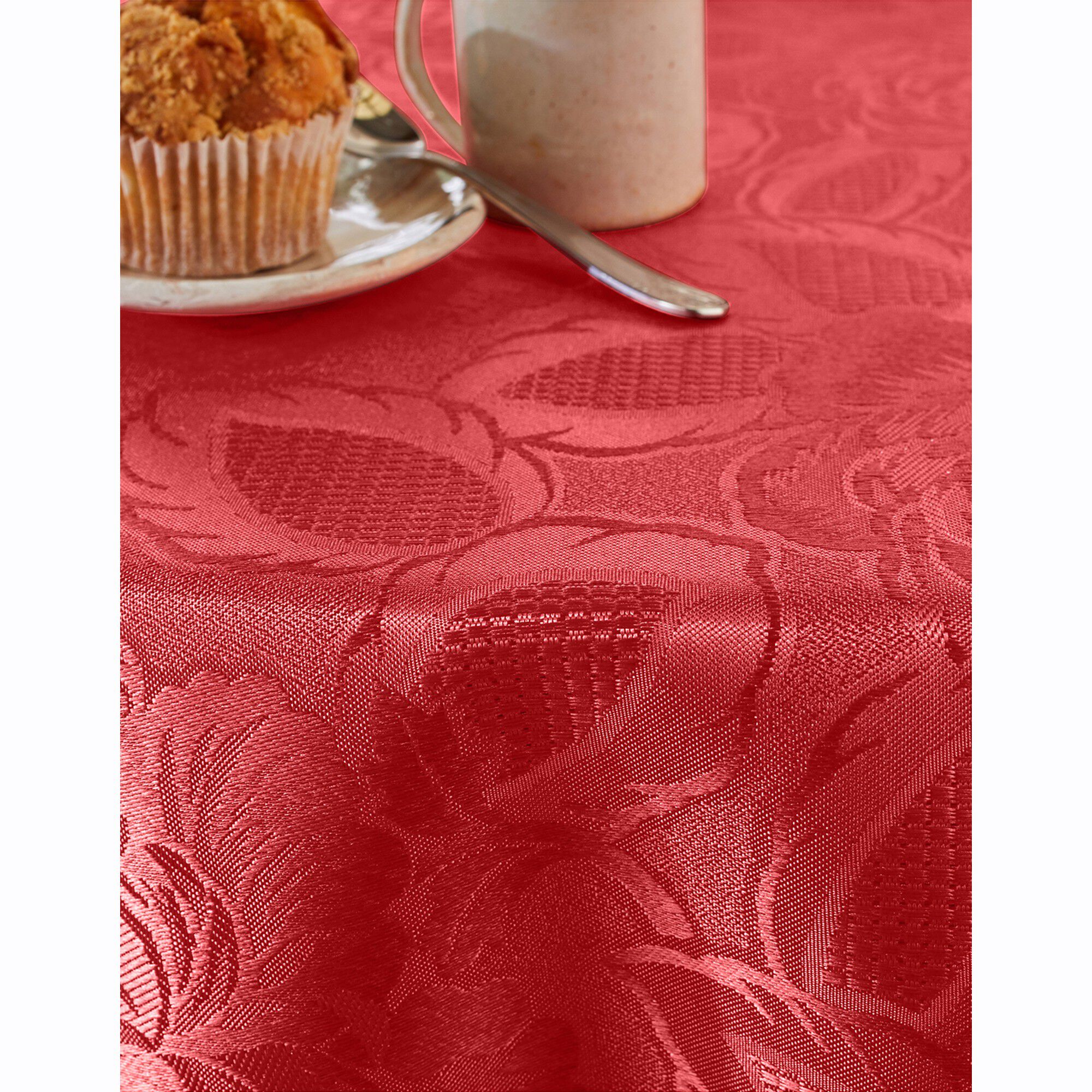 Nappe jacquard damassé